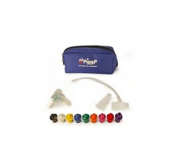 Pipep kit con boccaglio per PepMask ginnastica respiratoria riabilitazione polmonare O2 Med