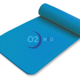Materassino-azzurro-per-allenamento - distribuito da O2 Med