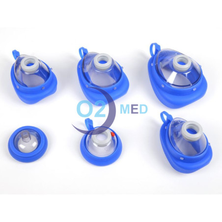 Mascherina Facciale Ambu per palloni rianimatori in diverse misure