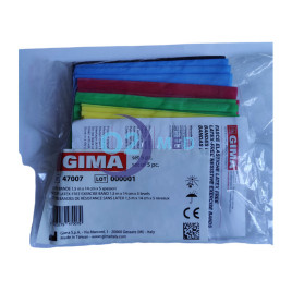 Set di bande elastiche Latex Free 1,5 m Gima
