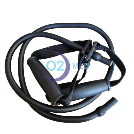 Banda elastica in Lattice con Maniglie 125 cm x 3 mm Gima