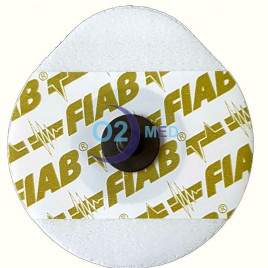 Elettrodo-monouso-per-ECG-radiotrasparente-adulti-vista-frontale - distribuito da O2 Med