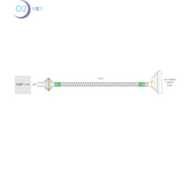 Circuito-respiratorio-Assistente-Tosse-1,80-mt. - distribuito da O2 Med