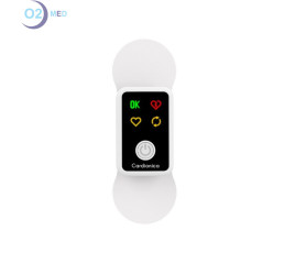 Cardionica con display acceso - ECG Portatile a singolo canale - distribuito da O2 Med