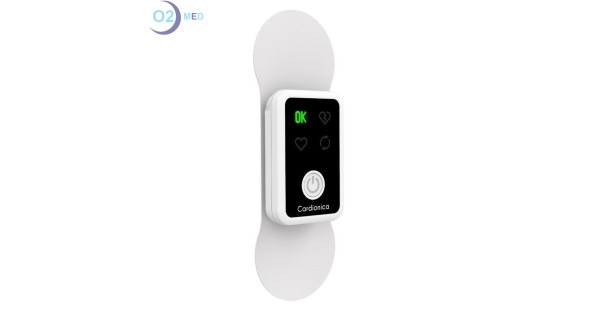 Cardionica con patch - ECG Portatile a singolo canale - distribuito da O2 Med