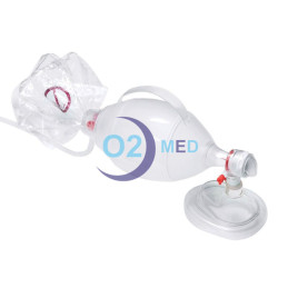 Ambu Spur II Pallone a compressione per rianimazione taglie adulto pediatrico neonatale O2 Med