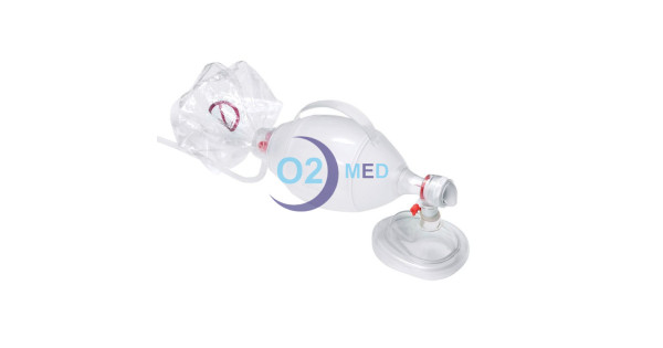Ambu Spur II Pallone a compressione per rianimazione taglie adulto pediatrico neonatale O2 Med