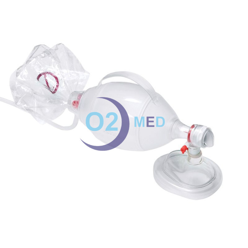 Ambu Spur II Pallone a compressione per rianimazione taglie adulto pediatrico neonatale O2 Med