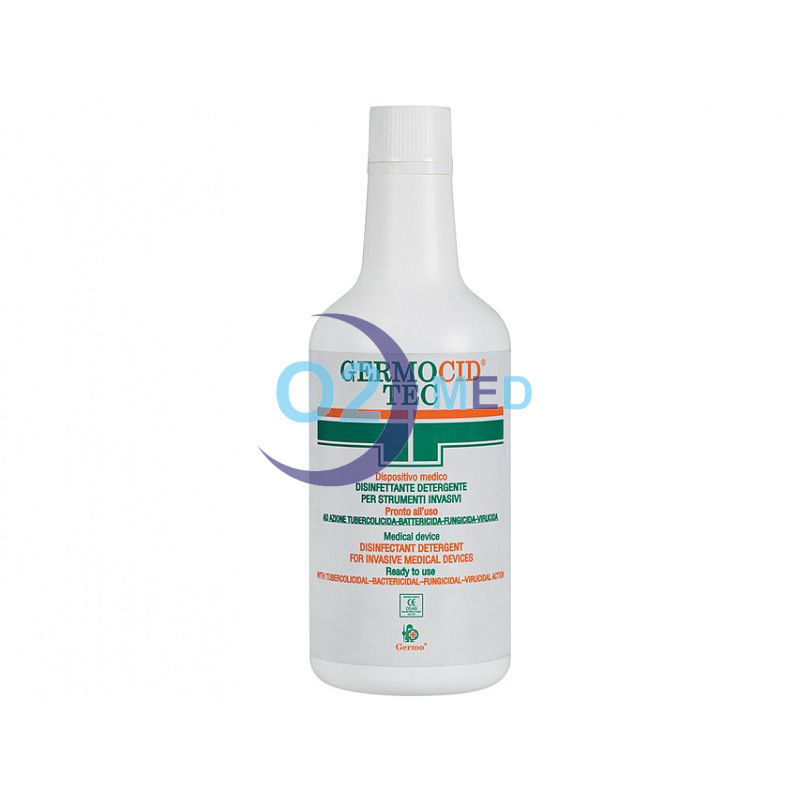 Germocid Tec  Detergente superfici delicate dispositivi medici non invasivi  O2 Med