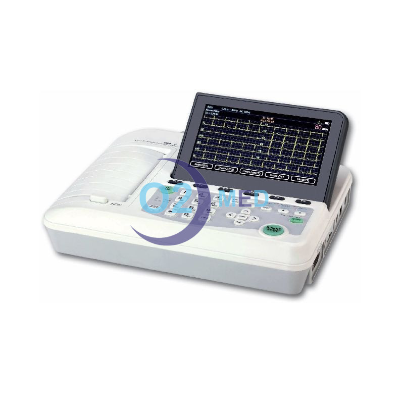 EUROECG 1201 Elettrocardiografo a 12 canali - distribuito da O2 Med