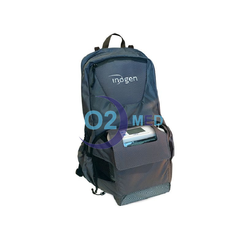 Zaino per il trasporto per concentratori Inogen One G5 e Rove 6 - distribuito da O2 Med Zaino per il trasporto per concentratori Inogen One G5 e Rove 6 - distribuito da O2 Med