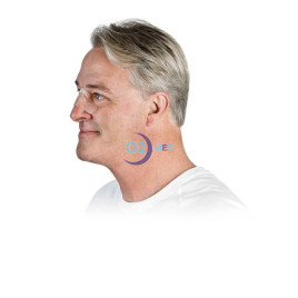 Uomo-di-profilo-indossa-Nasal-Pad-Resmed - distribuito da O2 Med