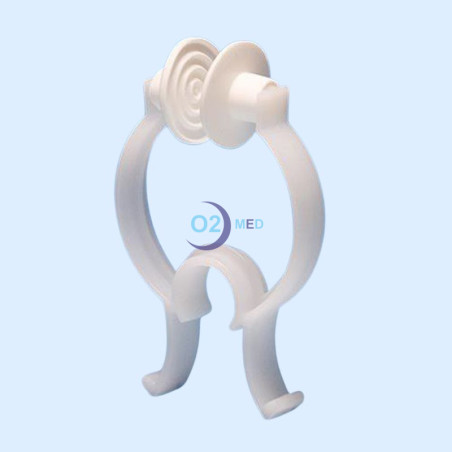 Pinzette stringinaso monouso EUROSPIRO con imbottitura in gomma o schiuma