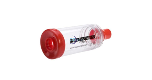 Distanziatore Fisio Chamber Vision Koo Medical con valvola d'ispezione distribuito da O2 Med