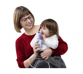 Rinowash Doccia Nasale Micronizzata per la terapia aerosolica di Adulti e Bambini  O2 Med
