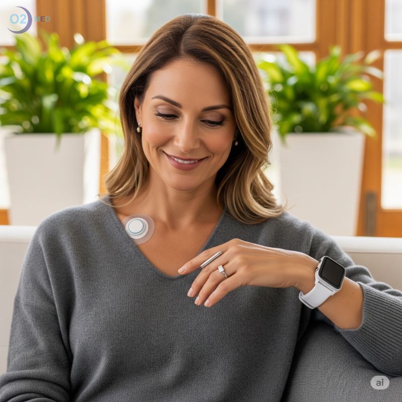 Donna-monitorata-con-dispositivo-indossabile