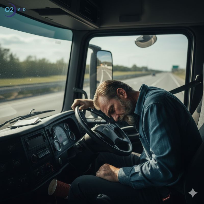 Uomo-con-colpo-di-sonno-alla-guida-di-un-camion Uomo-con-colpo-di-sonno-alla-guida-di-un-camion