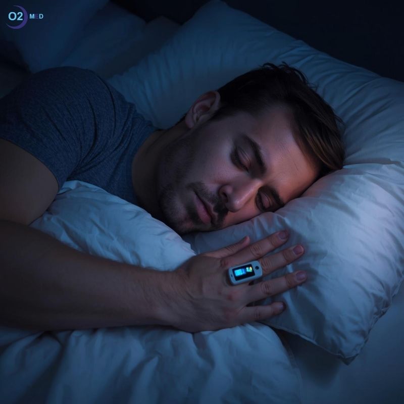 Uomo-dorme-durante-screening-apnee-notturne