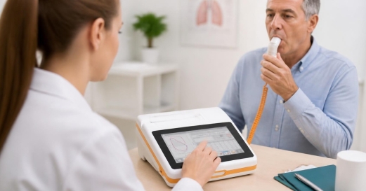 Spirometria in ambulatorio: qualità del test, criteri ATS/ERS e scelta dello strumento